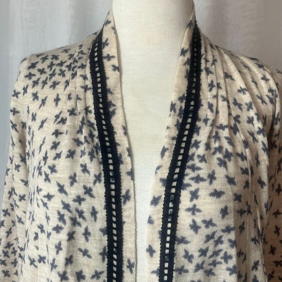 Sparrow for Anthropologie Soft Soaring Bird Sweater Cardigan Women’s Small Wool - Picture 3 of 9
